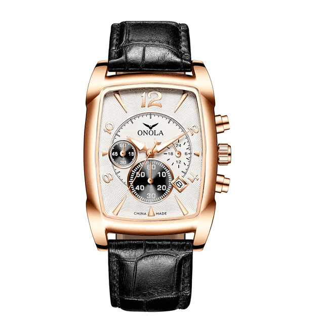 ONOLA Watch Business Calendar Quartz 30M Waterproof