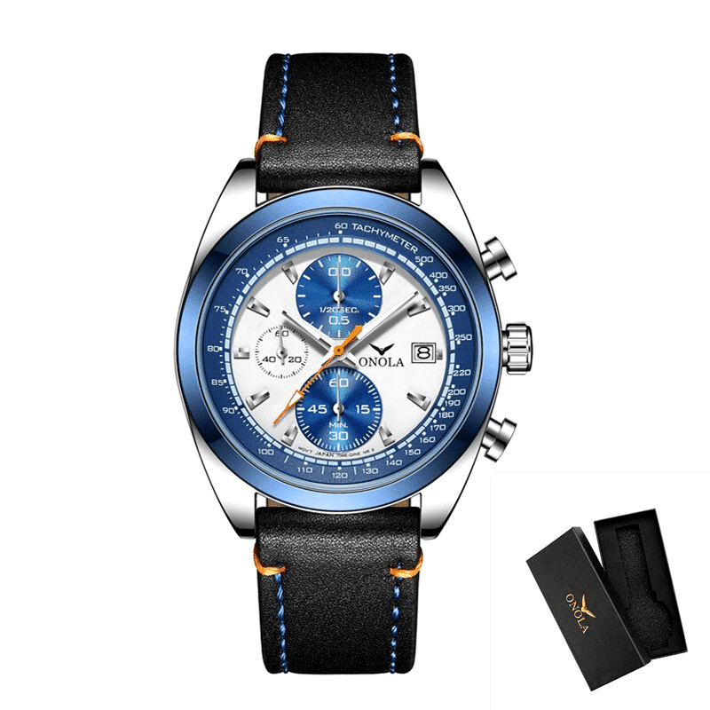 ONOLA Watch Business Quartz 30M Waterproof Coated Glass